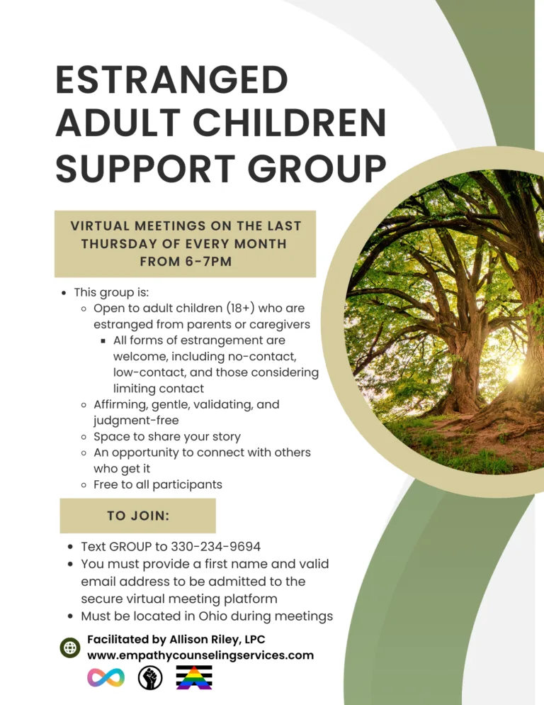 support group flyer